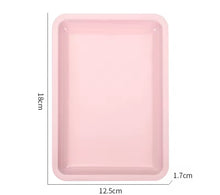 Bandeja de Acero Inoxidable Rosa