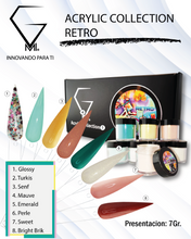 Retro - Acrylic Powder Collection