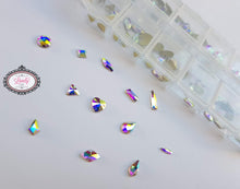 Caja de Cristales de Corte Tornasol