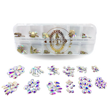 Caja de Cristales de Corte Tornasol