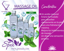Massage Oil - Aceite para Masaje