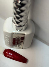 Gel ojo de gato rojo Polish Nails