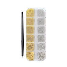 Estuche Balín Mixto Dorado/Plata
