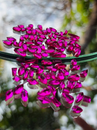 Cristales de Cortes Fucsia