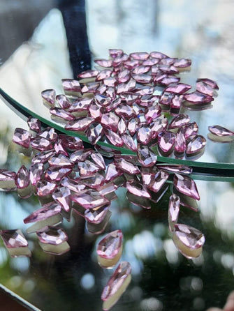 Cristales de Cortes Rosa Pastel