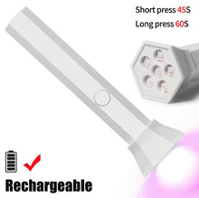 Lampara Portátil Recargable de 6 leds