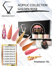 Golden Rose - Acrylic Powder Collection