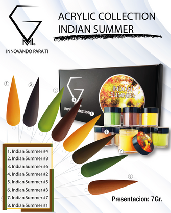 Indian Summer - Acrylic Powder Collection