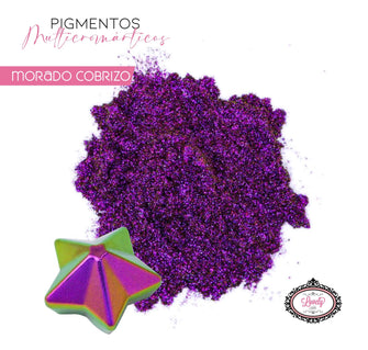 Pigmento Multicromático Morado Cobrizo