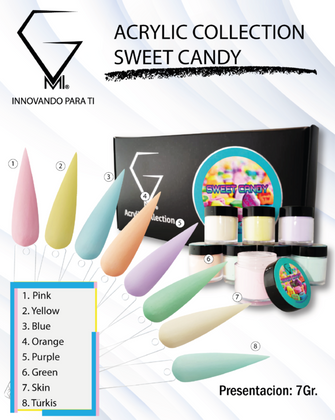 Sweet Candy - Acrylic Powder Collection