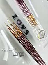 Pinceles Liner Rose Gold